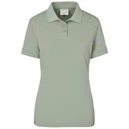 Ladies Okiyo Shizen Eco Golf Shirt Sage Front